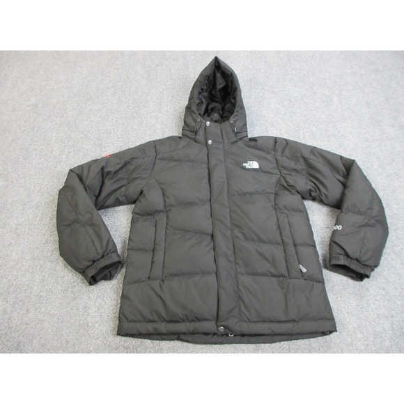 The North Face Jacket Mens Medium Black Summit Series 900 Down Hooded Puffer - Picture 1 of 16
